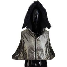Nylon - Sølv Bælter Dolce & Gabbana Silver Fur Whole Head Wrap Men Capello Nylon Hat 58cm