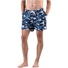 Sininen Uimahousut Wyte Louie Swim Trunks - Blue/Patterned