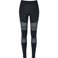 Elastan/Lycra/Spandex Leggings Urban Classics Crochet Laces Strech Leggings