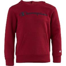 Champion Overdele Champion Hooded Sweatshirt Junior Red, Unisex, Tøj, Skjorter, Rød