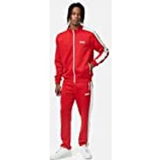 Man - Wit Jumpsuits & Overalls Lonsdale Trainingspak Manhay - Rouge