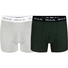 Bula Bekleidung Bula Pk Boxer, Web Grey, Male, Tøj, Undertøj