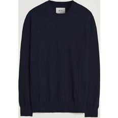 NN07 Sweatere NN07 Ted Merino Crew Neck Pullover Navy Blue