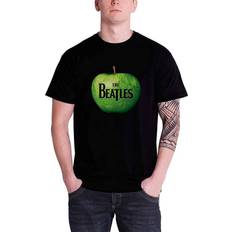 The Beatles Apple Logo T-Shirt Black