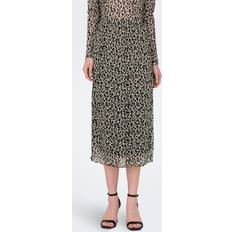 Only Leopard Kjolar Only Nätsydd Kjol Vit