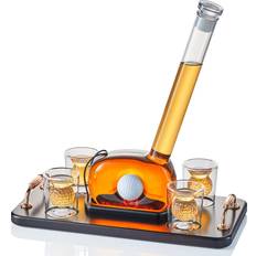 Craftgen Decanter Whiskey Decanter Set Ball Wine Carafe