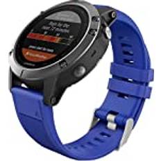 MoKo Strap Compatible Garmin Fenix 7/7 Pro/6/6 Pro/5/5 Band, Royal