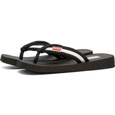 Kenzo Hjemmesko & Sandaler Kenzo Logo Patch Flip Flops - Sort