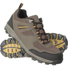 Mountain warehouse Men's Mens Mcleod Outdoor Wide Walking Shoes Brown