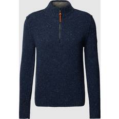 Camel Active Sweatere Camel Active Pullover Wool Blå