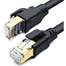 DDMALL CAT 8 Cable 8m, High Speed 40Gbps 2000MHz SFTP Wire Cables