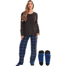 Just Love Womens Microfleece Pajama Pants Set with Socks 6734-10195-ROY-3X