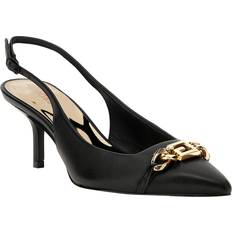 Guess Mujer Zapatos bajos Guess Sdina Sling Back Heel Black, Black, It/Eu = 5, Women IT/EU = Black