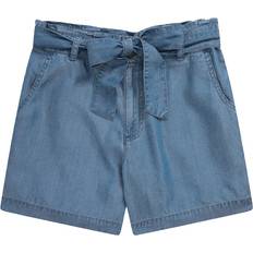 Tencel Shorts Animal 20 UK, Blue Womens/Ladies Loren Paperbag Shorts