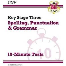 KS3 Spelling, Punctuation and Grammar 10-Minute Tests includes answers CGP Books 9781782946564