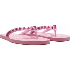 Christian Louboutin 40 Flip-Flops Christian Louboutin Sandalen & Sandaletten Spikes Slip Flats Gr. in Rosa für Damen pink