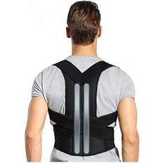 DOACT Back Brace Posture Corrector, Shoulder Lumbar Waist Support Belt with Adjustable Wide Straps, for Upper Back Pain Relief, Improve Sitting and Sta