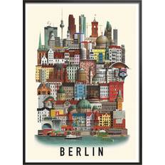 Berlin Small Multi Patterned A3