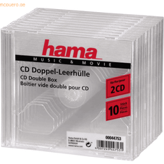 Porta CD e Vinili Hama CD Double Blank Sleeve Standard 10pcs