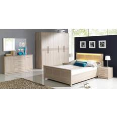 KOMPLETT SCHLAFZIMMER SET SCHRANK