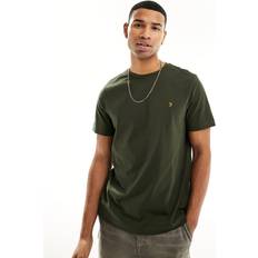 FARAH Mens Danny T-Shirt Evergreen