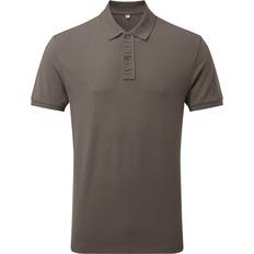 Polo Polo Shirts ASQUITH & FOX Infinity Stretch Polo Shirt Light Grey