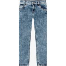 Pants Versace Kids Mid-rise straight jeans blue Y