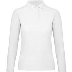 Mujer - Multicolor Polos ID.001 Long Sleeve Polo White