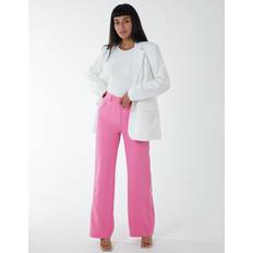 Guld Byxor Blue Vanilla Wide Leg Formal Trouser Pink