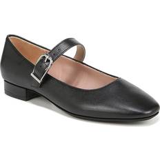 Low Shoes LifeStride Cameo Mary Jane Flat Shoes Black Faux Leather