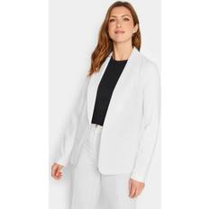 Long Blazers LTS Tall Blazer Jacket White