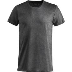 Clique Men T-shirts Clique Mens Melange T-Shirt Anthracite