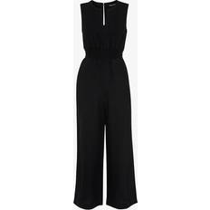 Linen - Woman Jumpsuits & Overalls Whistles Melanie Sleeveless Cropped Linen Jumpsuit