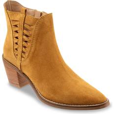 Women - Yellow Ankle Boots Bueno Veronika Bootie Women's Mustard Suede Boots