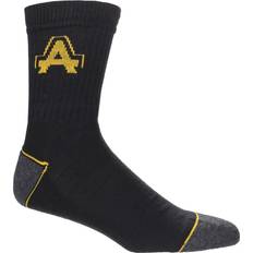 Mens Contrast Ribbed Workwear Socks Pack Of 3 Black/Grey/Multicolour