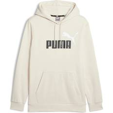 Puma Suéteres Puma Sudadera Con Capucha Ess+ 2 Col Big Logo Fl - Beige