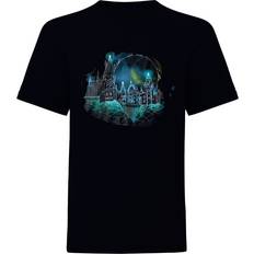 Harry Potter Hogwarts Wireframe T-Shirt Black