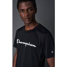 Champion micro mesh kurzarmtrikot schwarz