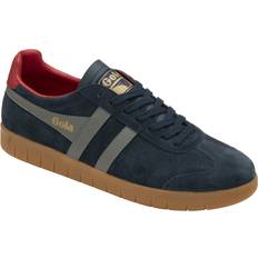 Gola Shoes Gola 'Hurricane' Suede Lace-Up Trainers Navy