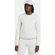 Timberland Women Sweaters Timberland Brushed Back Crew Sweatshirt For Women In Grey Grey