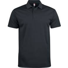 Solid Colours - Unisex Polo Shirts Clique Basic Active Polo Shirt Black