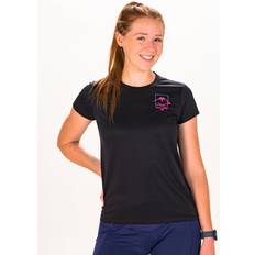 Asics Women's Fujitrail Logo Short Sleeve Top Performance Black