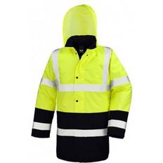 Result Adults Unisex Core Motorway Two Tone Safety Jacket