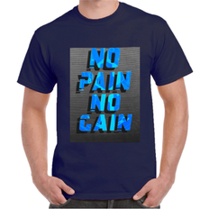 New Balance Tops New Balance Men’s No Pain No Gain Short Sleeve T-Shirt Navy