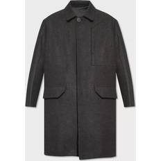 Men - Viscose Coats Rick Owens Jumbo virgin wool coat brown