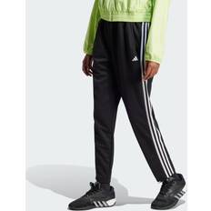 Adidas White Trousers Adidas Essetials 3-Stripes Training Pants Women black