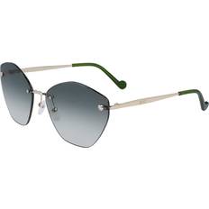 Sunglasses - Metal Gold/Green
