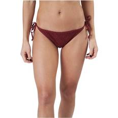 L Bikinitrusser Kalani Crochet Tie Tanga Red, Female, Tøj, Badetøj, Svømning, Rød