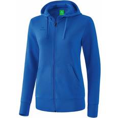 Bleu - Femme Pulls Erima Sweat Zippé À Capuche Femme Basic - Bleu