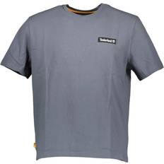 Timberland Tøj Timberland All Gender Woven Badge T-shirt Unisex Tøj Blå